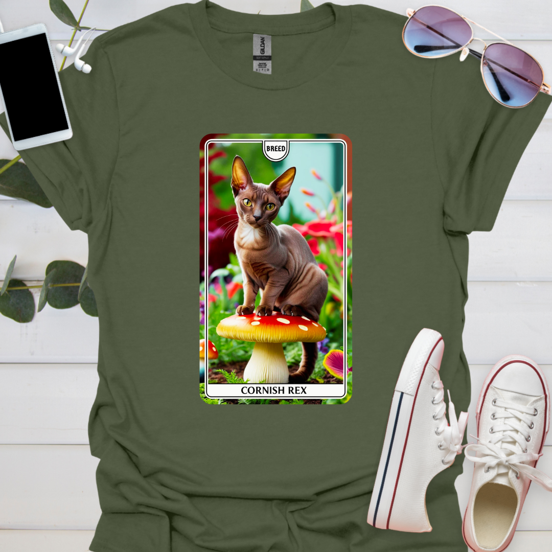 A Cornish Rex Cat
