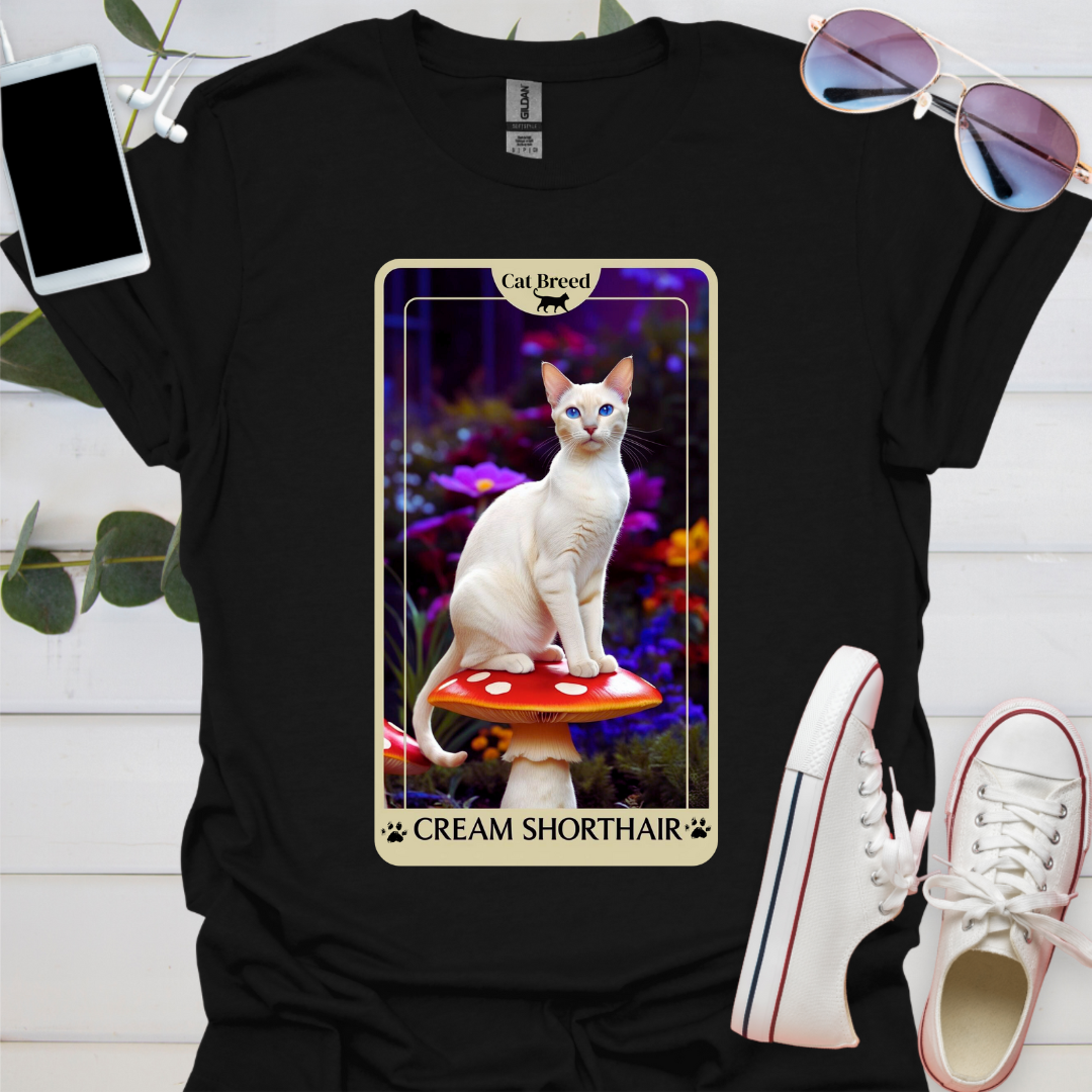 A Cream Shorthair Cat