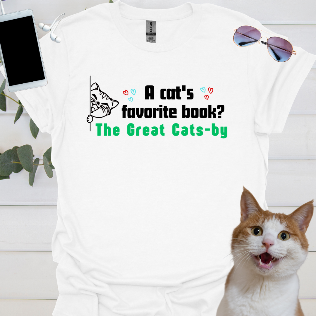 A cat's favorite book? The Great Gats-by.
