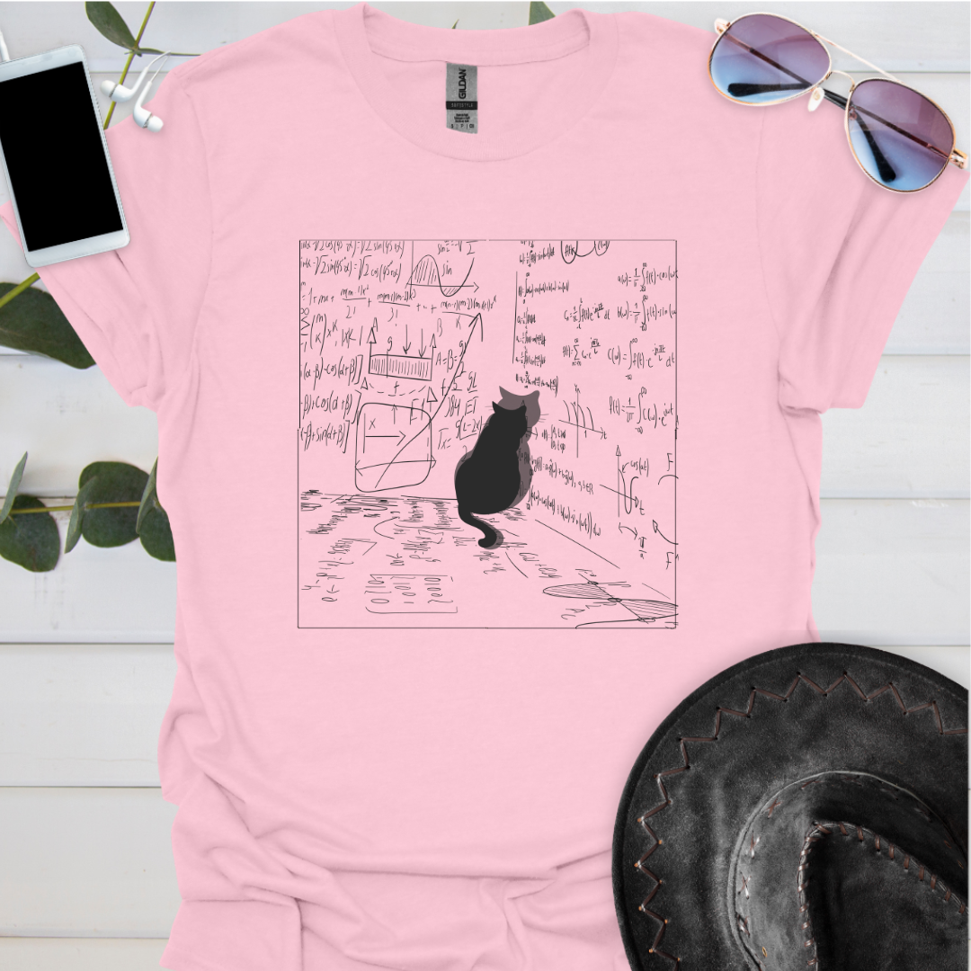 Cat Reading Math Formulas