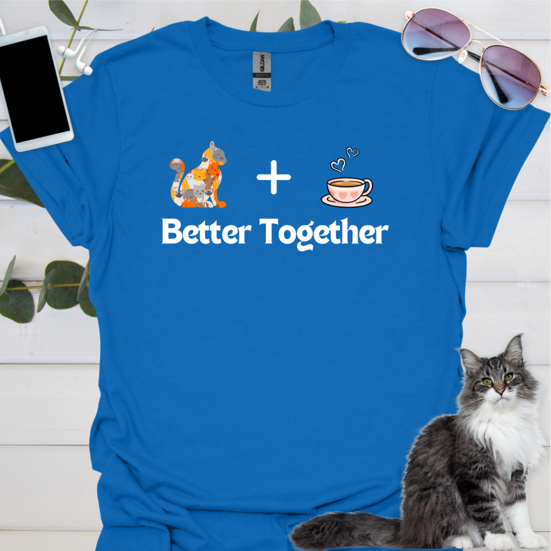 A Cat and Coffee Better Together