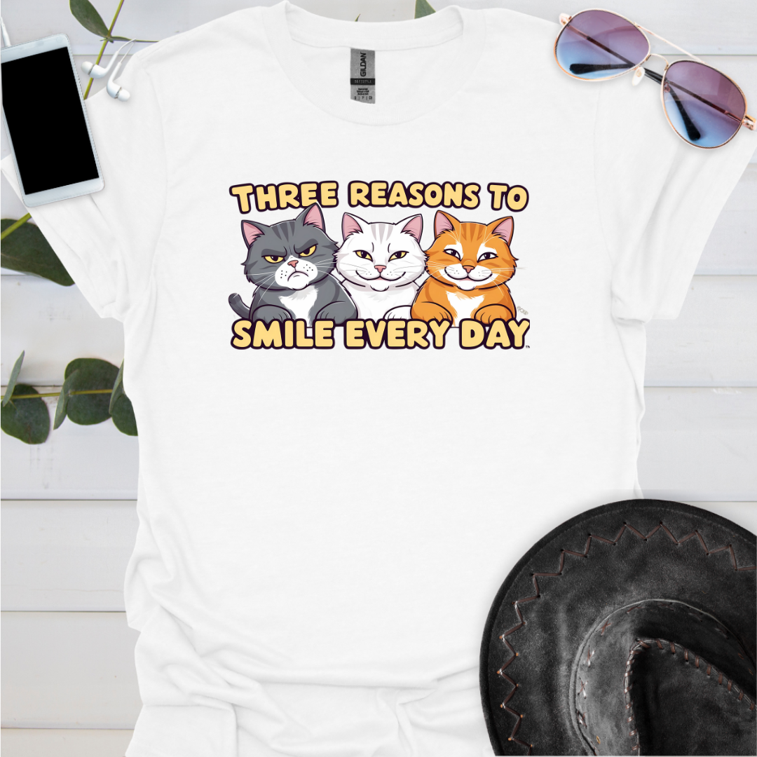 Three reasons to smile every day