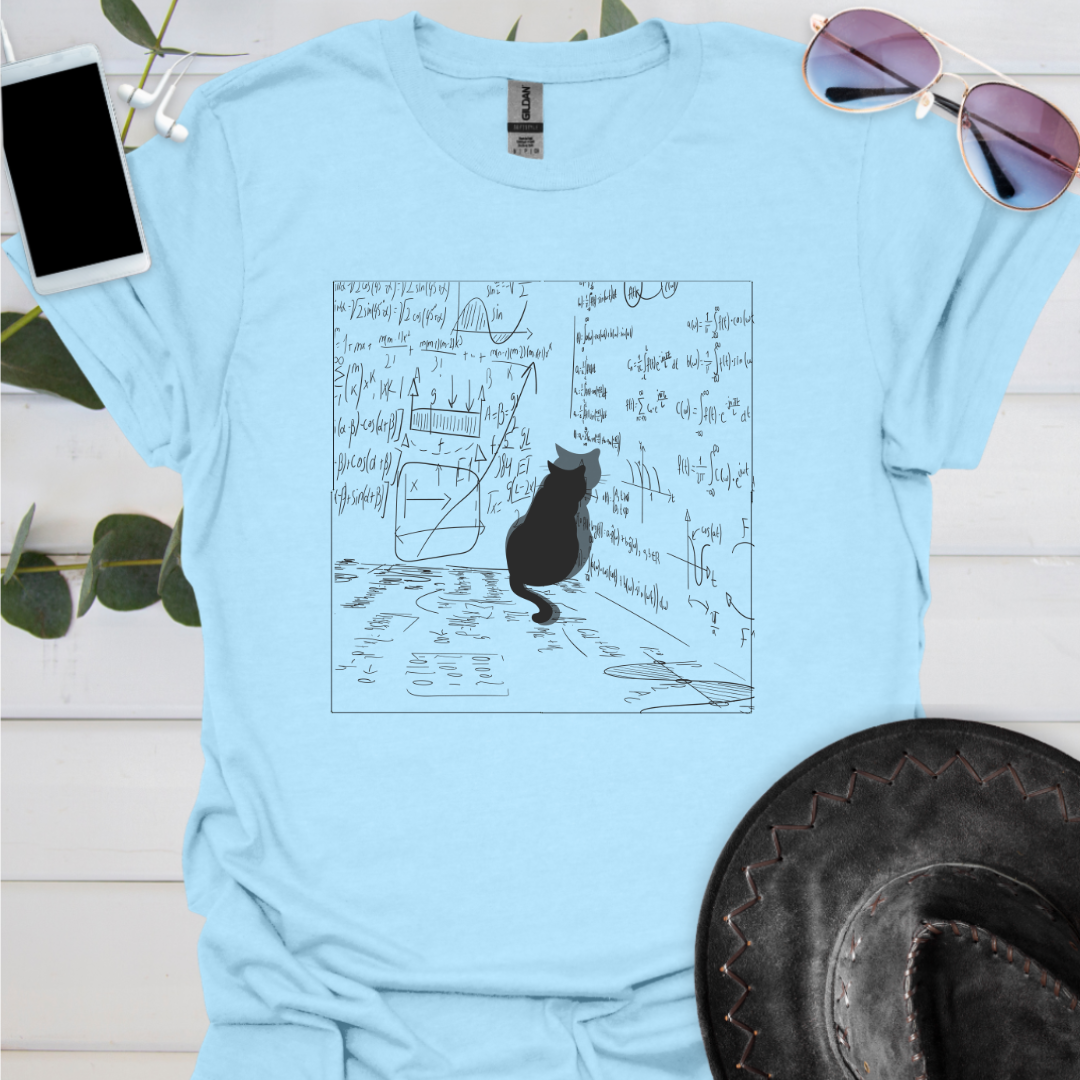 Cat Reading Math Formulas