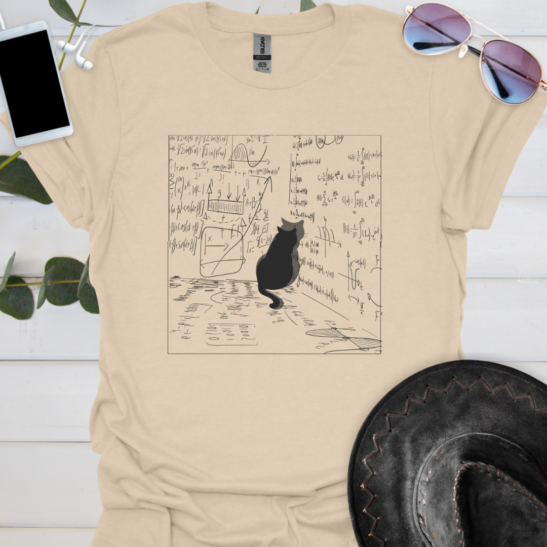 Cat Reading Math Formulas