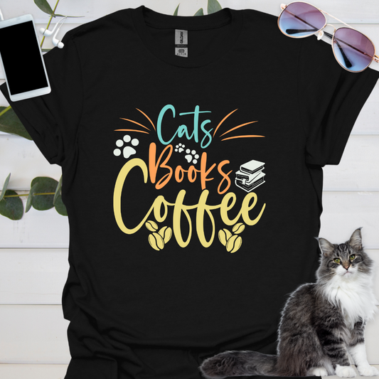 Cats Books Coffee
