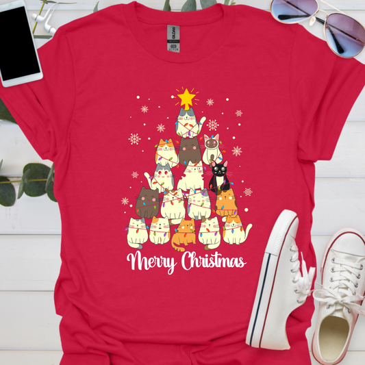 Cute Cat Merry Christmas