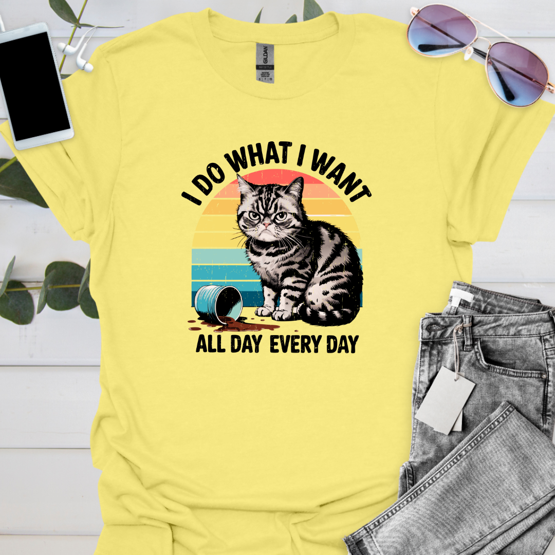 I Do What I Want All Day Every Day
