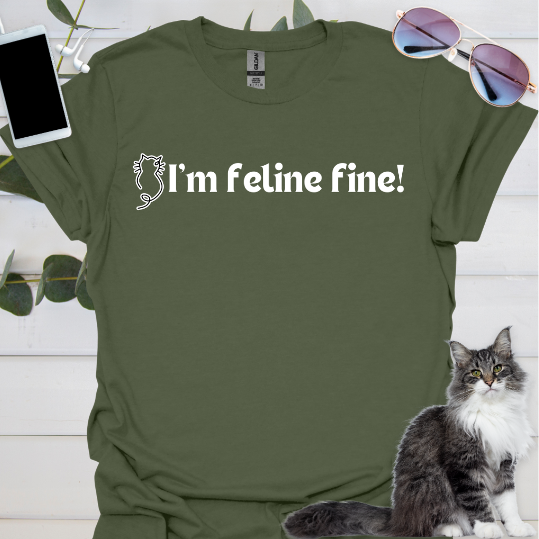I’m feline fine!