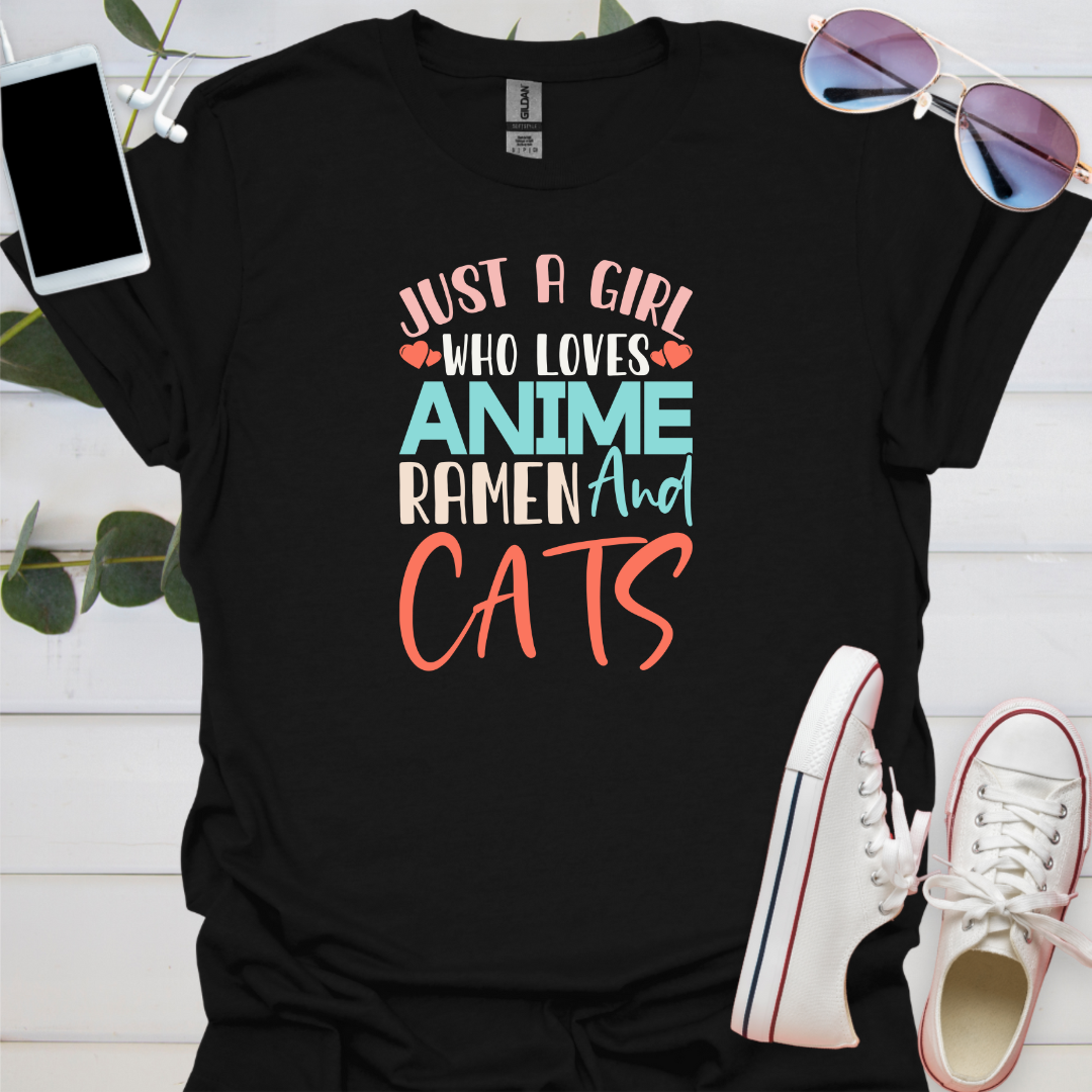 Just A Girl Who Loves Anime Ramen And Cats