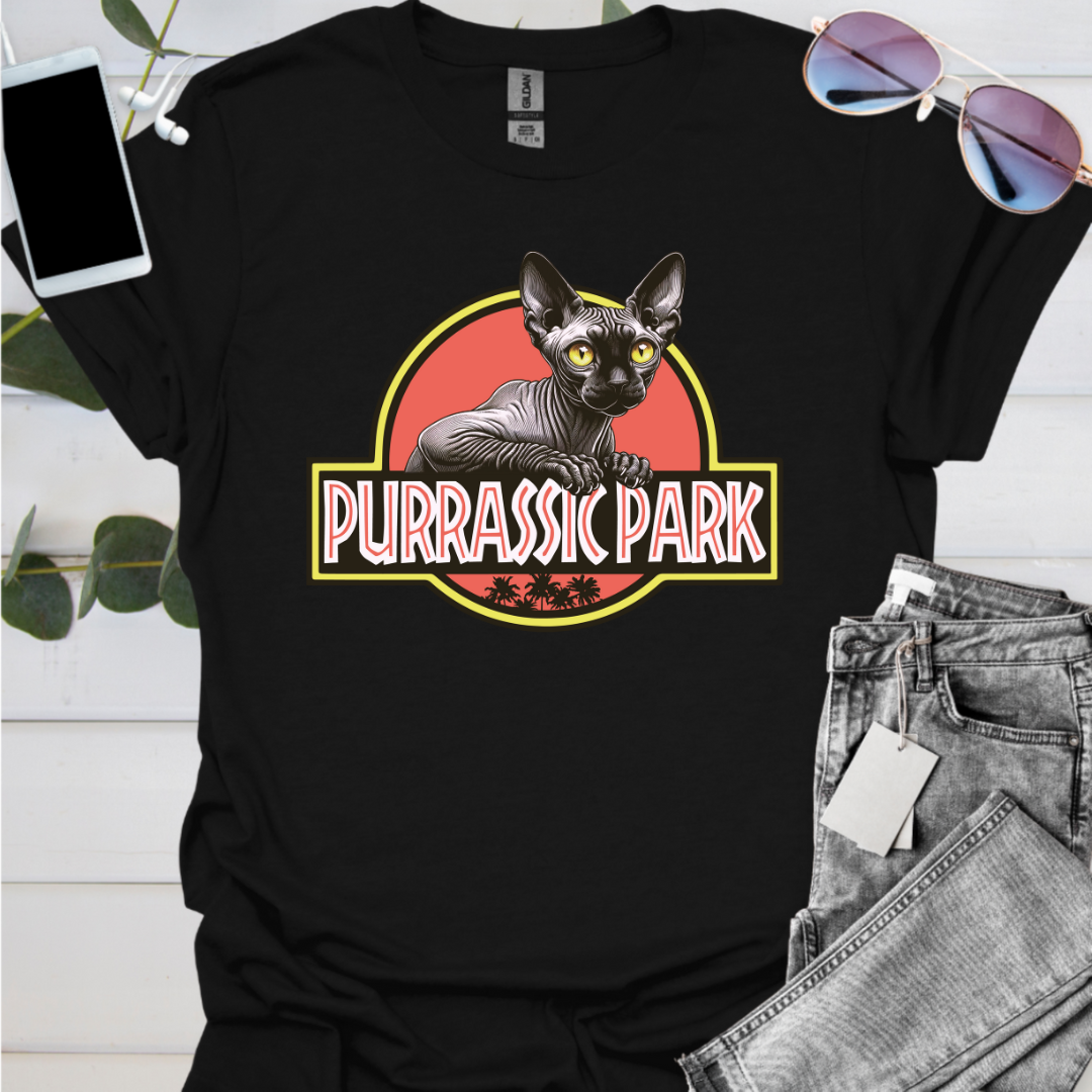 Purrassic Park Sphynx Cat