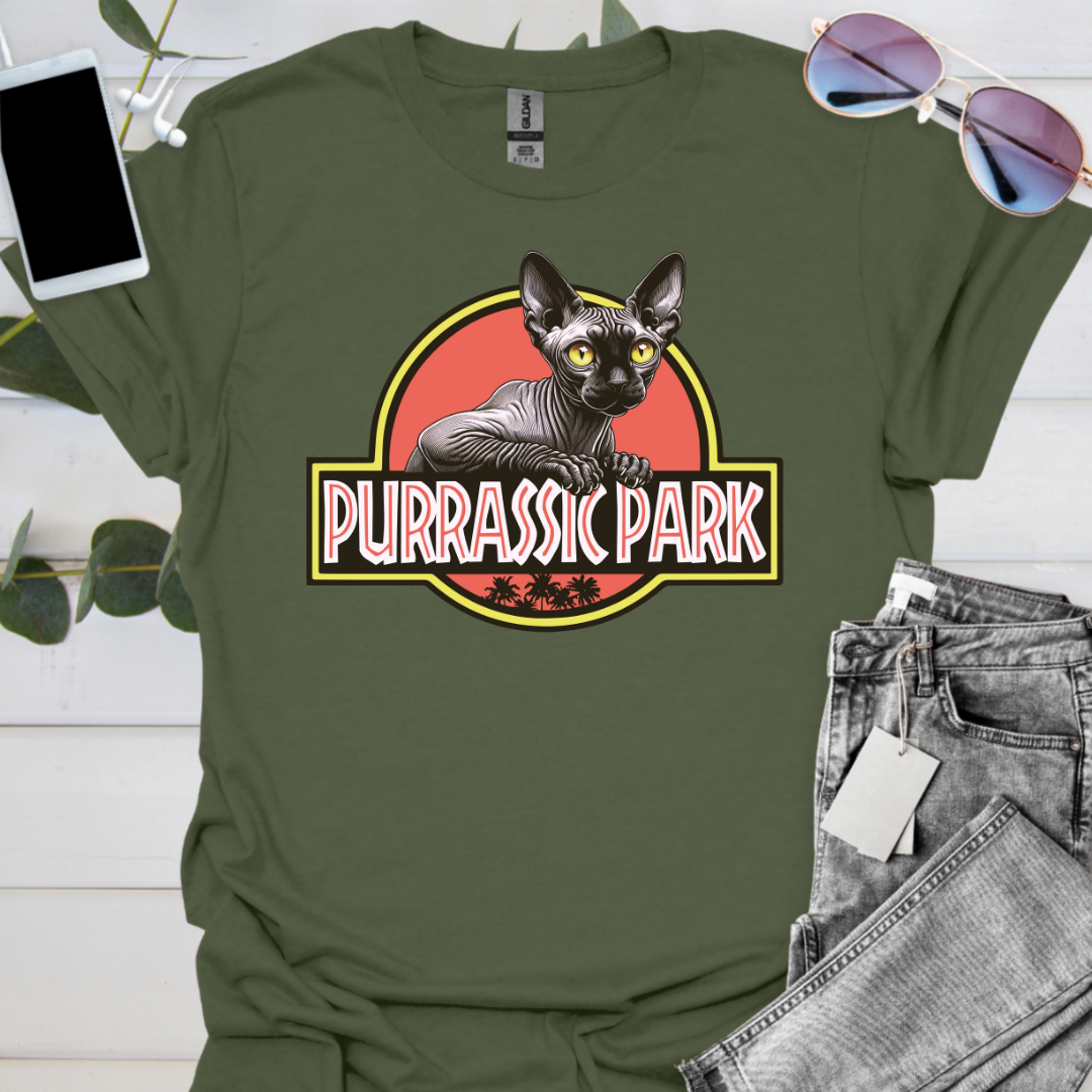 Purrassic Park Sphynx Cat