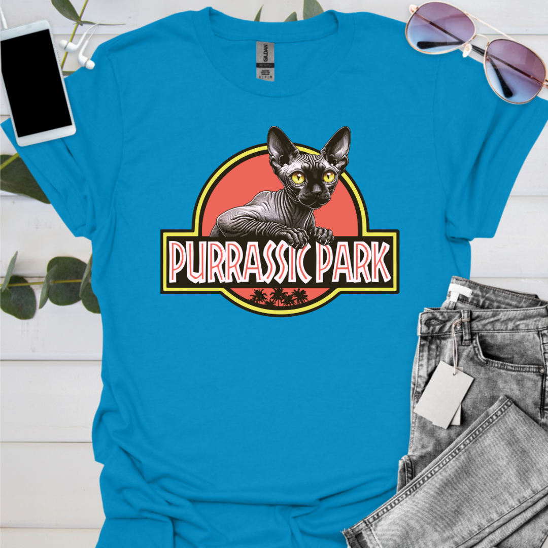 Purrassic Park Sphynx Cat