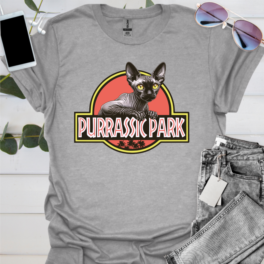 Purrassic Park Sphynx Cat