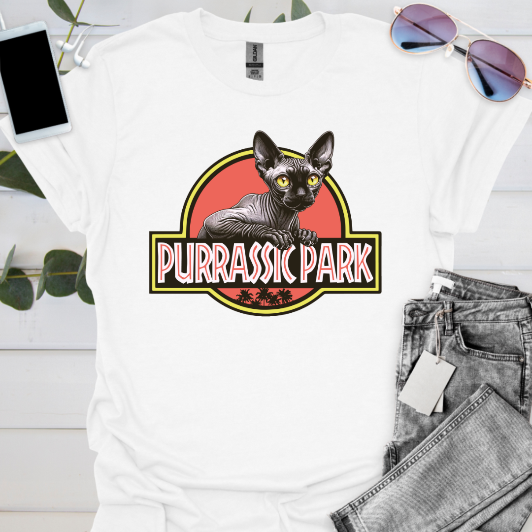 Purrassic Park Sphynx Cat