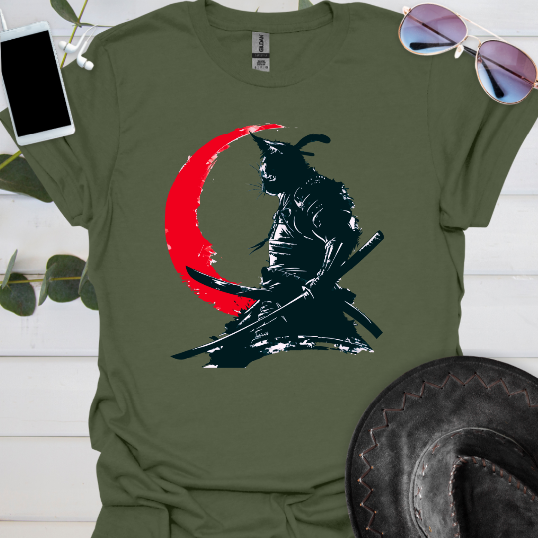 Red Moon Cat Ninja